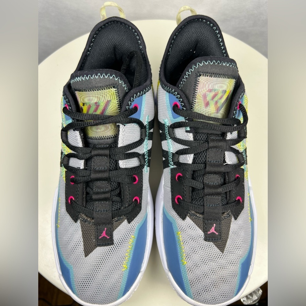 Jordan One Take II Blue Black Size 6.5Y/7.5 Women’s Blue Black CZ0840-003 - Picture 9 of 10